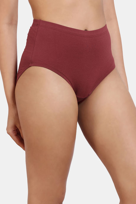 Zivame High Rise Full Coverage Hipster Panty (Pack of 3) - Multicolor — image 8